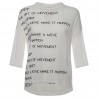 Freddy T-Shirt Donna Ml Bianco