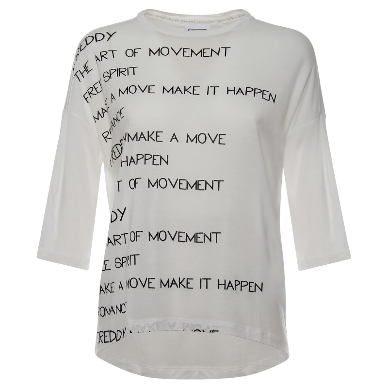 T-Shirt e canotta Freddy S2WFTT4 da donna bianco. | Gulliver Moda