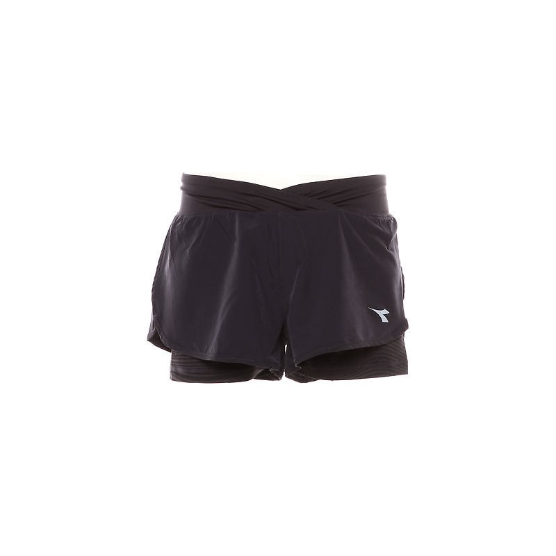 Diadora Short Donna Run Double Layer Dk Smoke 172853-80001 - Acquista  online su Sportland