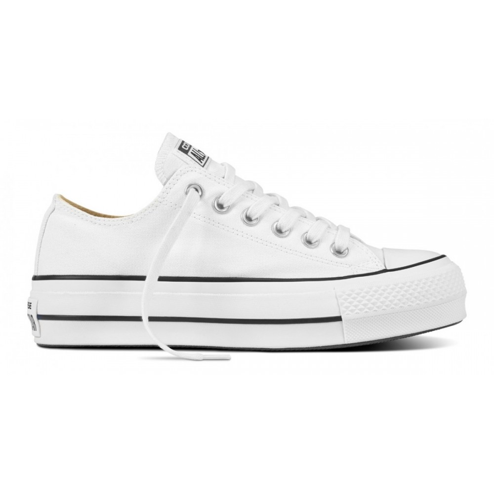 converse platform donna bianche