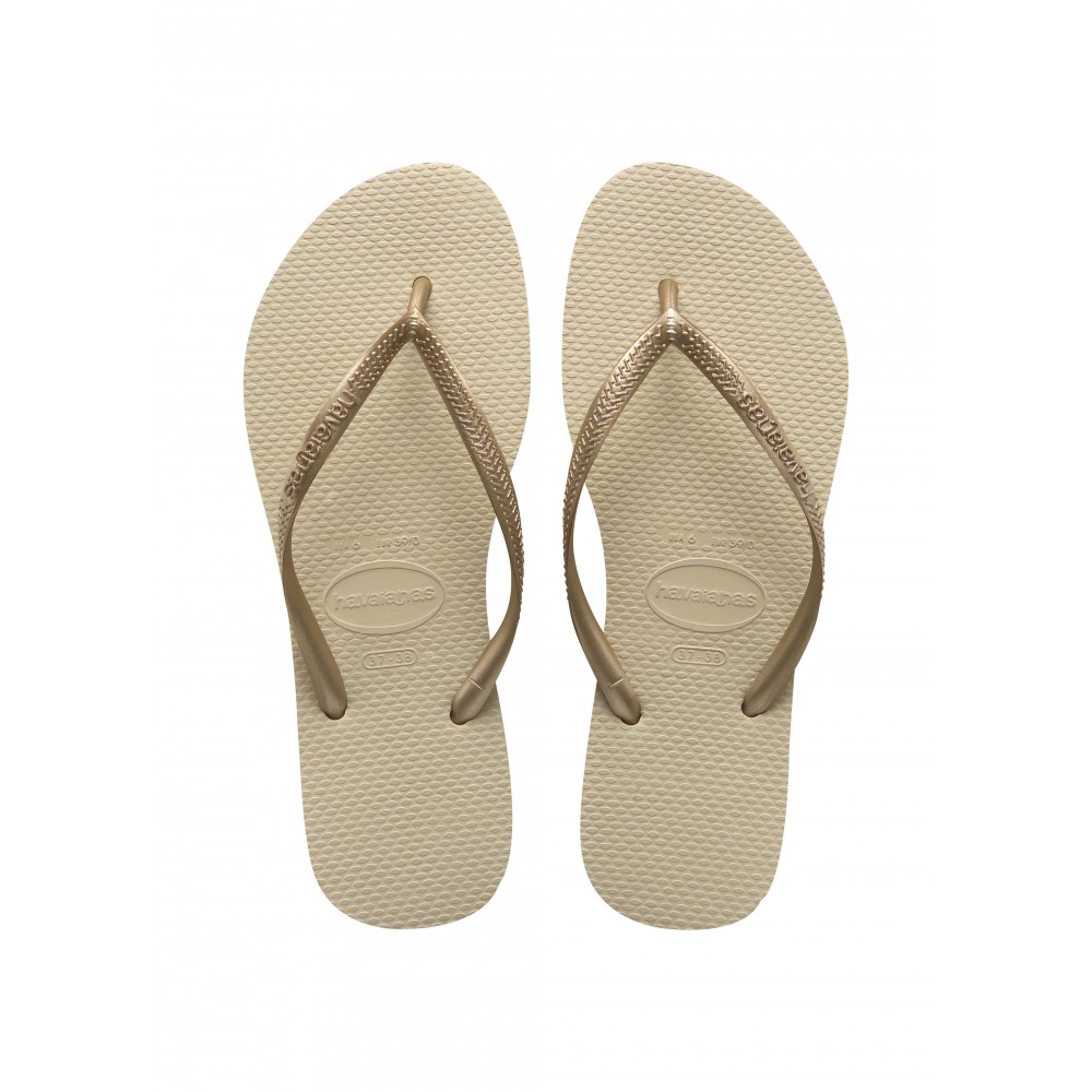 Havaianas Havaianas Donna Slim Oro BRASIL 37/38 - EUR 39/40