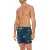 Effek Boxer Fantasia Foglia  Blu