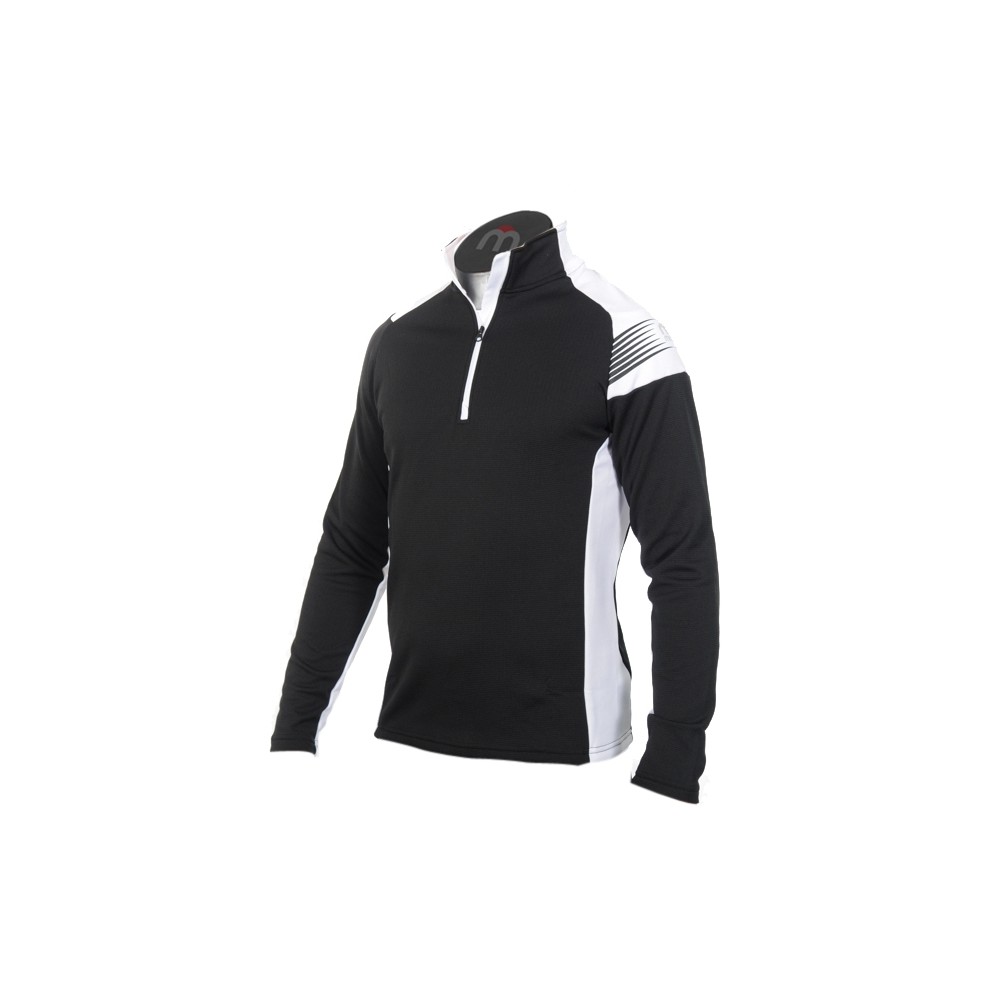 Mico Sport Maglia A Manica Lunga Powerstretch Nero Uomo XXL
