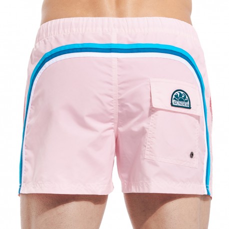 Sundek Boxer Elastico Bottone  Rosa