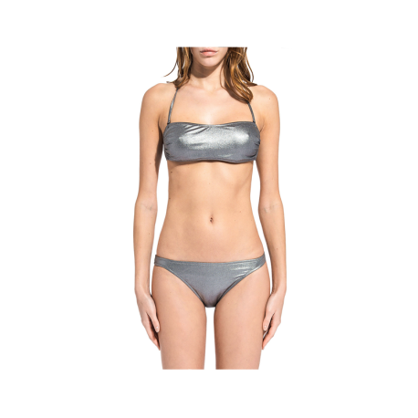 Sundek Bikini Donna Fascia Lurex  Argento