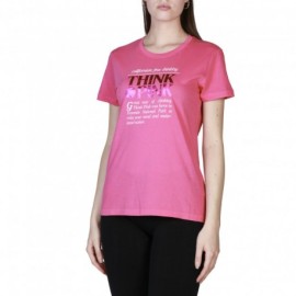 Think Pink T-Shirt Logo Fucsia