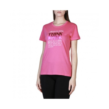 Think Pink T-Shirt Logo Fucsia