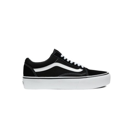 Vans Old Skool Platform Nero/Bianco