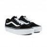 Vans Old Skool Platform Nero/Bianco