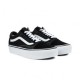 Vans Old Skool Platform Nero/Bianco