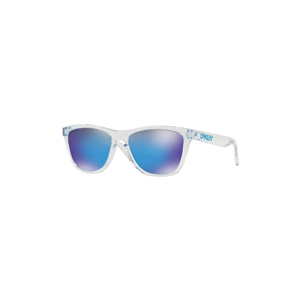 Image of Oakley Occhiali Frogskins Bianco Con Lenti Prizm Sapphire Uomo TU068