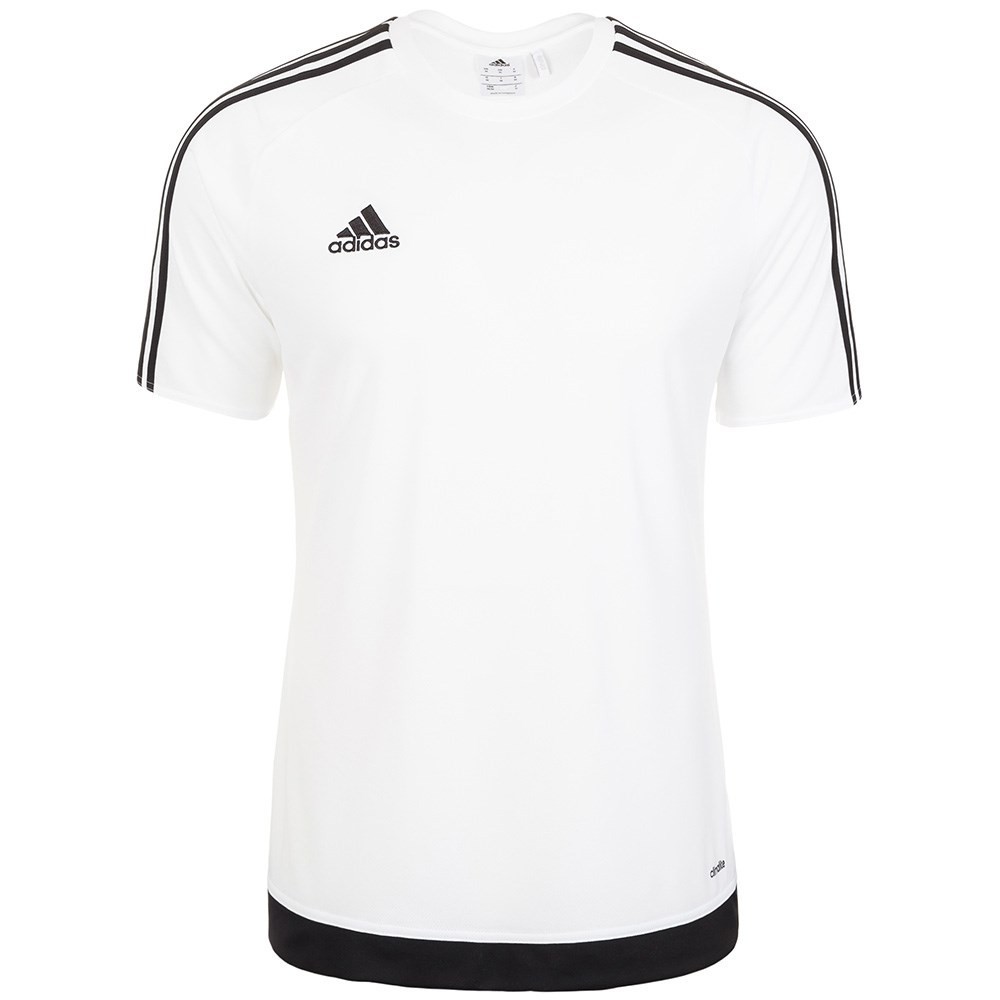 ADIDAS t-shirt mm estro 15 team bianco/nero bambino 7-8 Anni