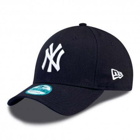 New Era Unisex Navy,White Tappo Cap 9Forty Mlb League Basic New York Yankees Navy/ White Universal - Immagine 3