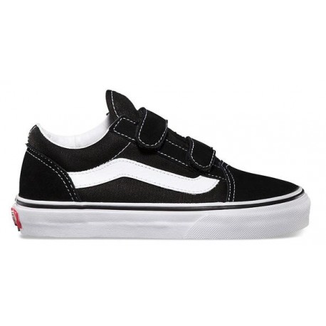 Vans Old Skool Velcro Ps  Nero/Bianco