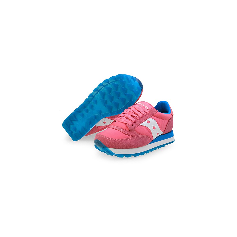 saucony jazz 14 bambino rosa