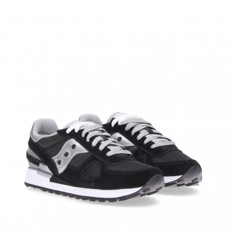 saucony nere argento shadow