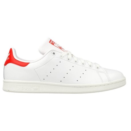 adidas stan smith bianco rosso