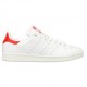 Adidas  Stan Smith Lea Bianco/Rosso