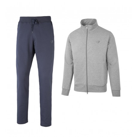 Get Fit Tuta Grigio Blu Uomo