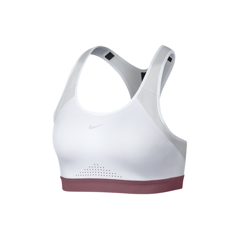 reggiseno sportivo bianco