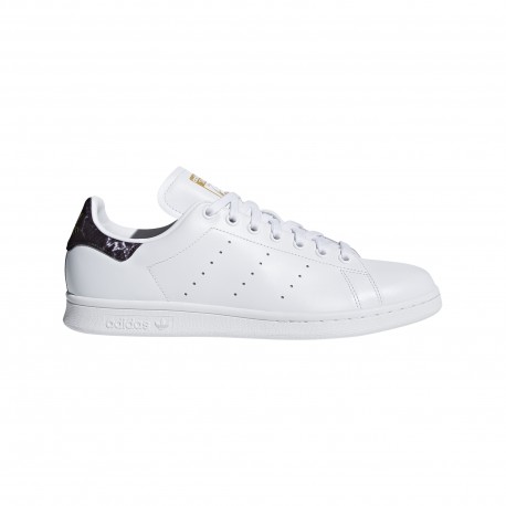 Adidas Stan Smith Lea Bianche Nere Uomo