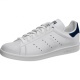 Adidas Originals Stan Smith Lea Bianche Blu Donna