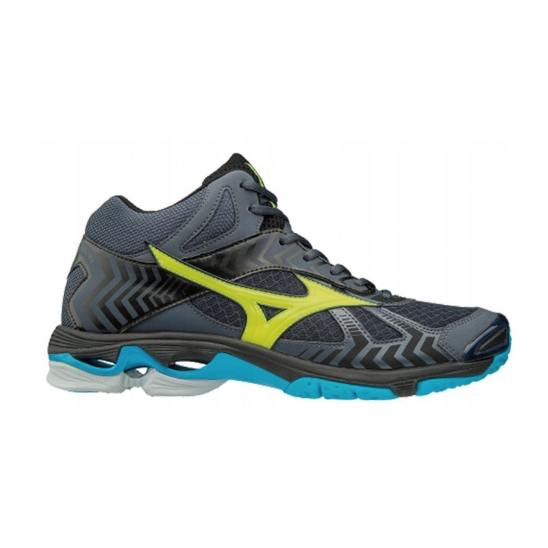 Mizuno Wave Bot 7 Mid Nero Blu Uomo - Scarpe Pallavolo - Acquista online su  Sportland