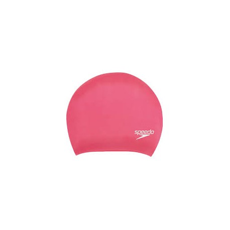 Speedo Cuffia Silicone Capelli Lunghi Rosa