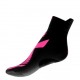 R-evenge Calze Pool One Finger Nero Fucsia