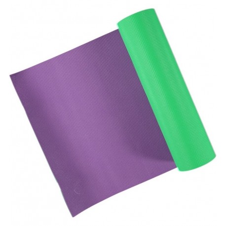 GetFit Materassino yoga Mat Green/Violet 1830x615x5,5