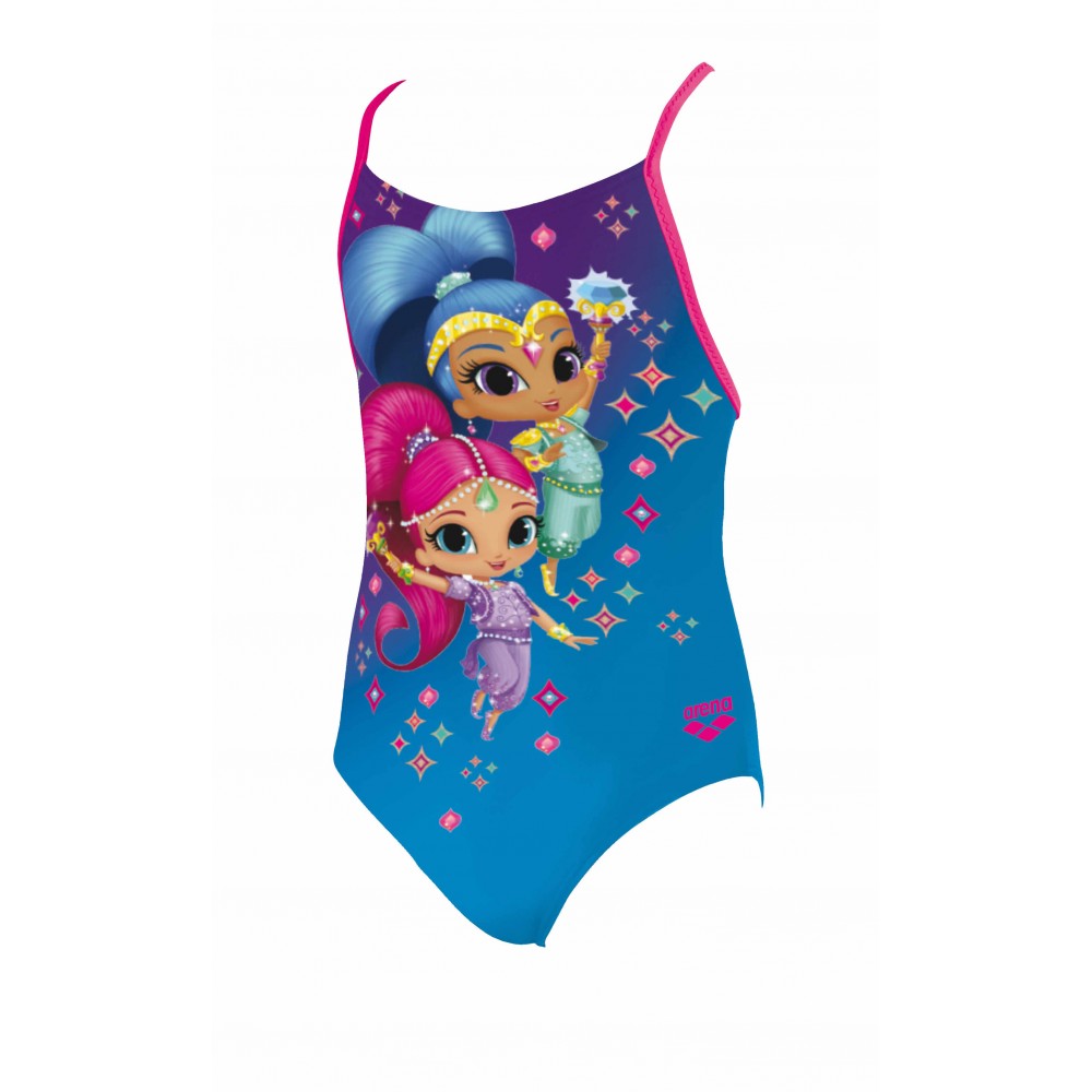 Arena Costume Shimmer&Shine Turchese Bambina 1-2 Anni