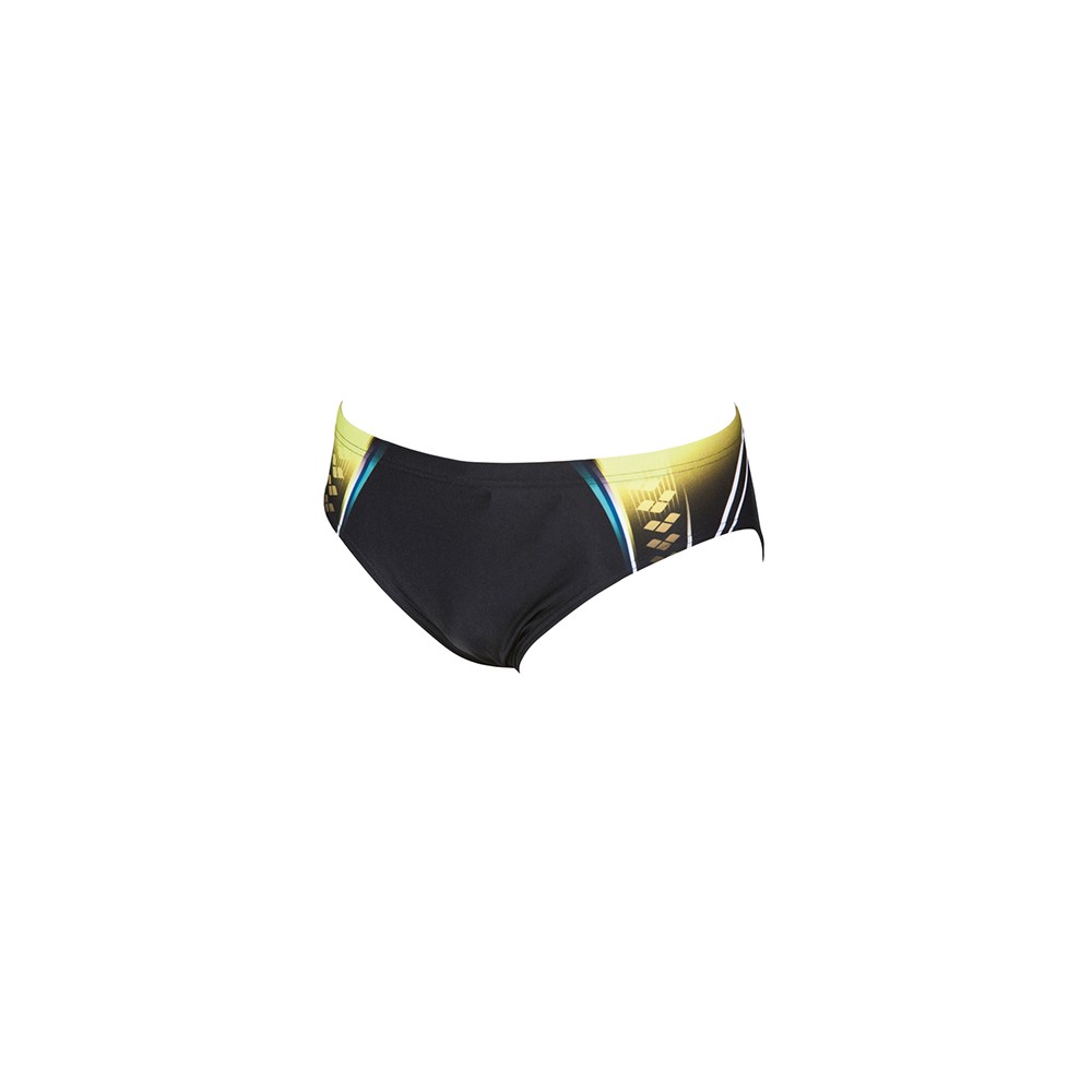 Arena Slip One 7 cm Nero Giallo Uomo 50