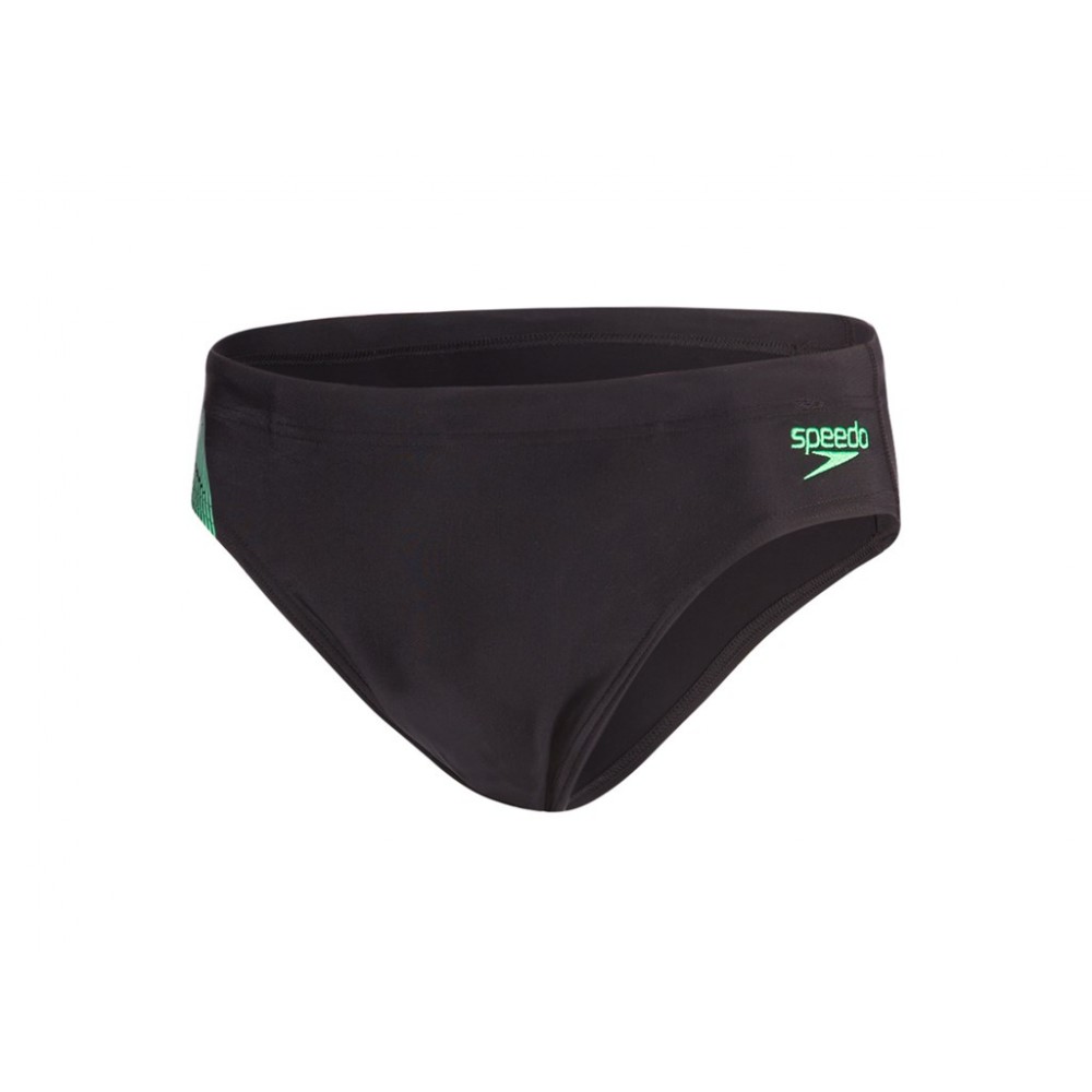 Costume Da Bagno Speedo Tech Panel - Taglio Slip 7cm, Nero, Resistente Al Cloro - Foto 3
