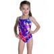 Speedo Costume Shellbell Blu Rosa Bambina