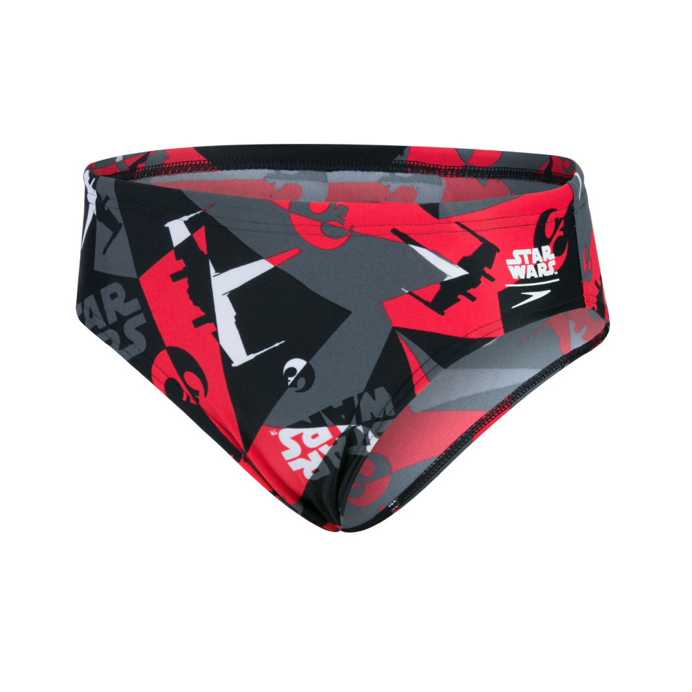 Speedo Slip Alliance Nero Rosso Bambino 8 Anni