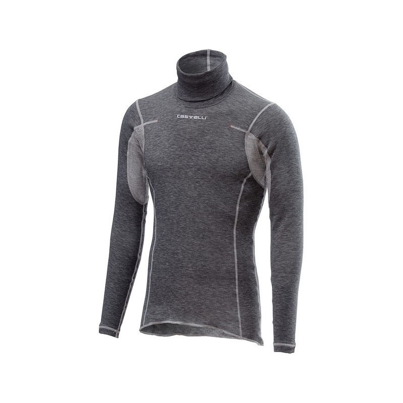 maglia collo alto maniche corte uomo