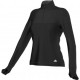 Adidas T-Shirt Ml Run Supernova 1/2 Zip Donna Black