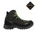 Salewa Pedula Hike Trainer Mid Nero Verde Uomo