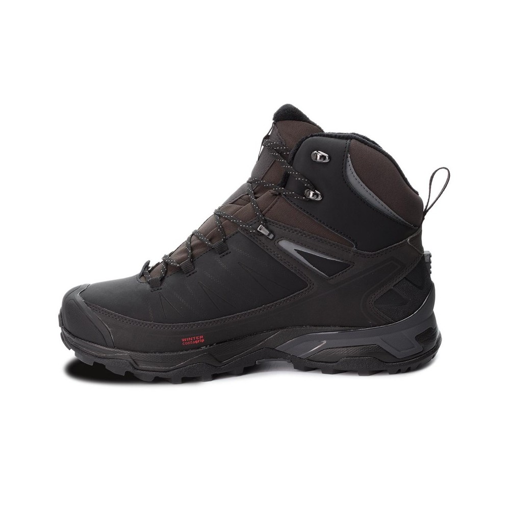 Salomon Scarpe Da Neve Ultra Mid Nero Uomo - Acquista online su Sportland