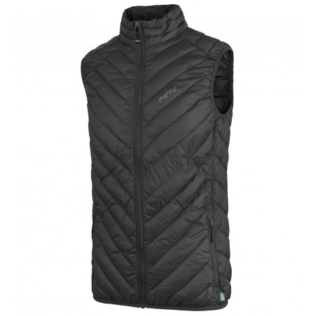 Meru Gilet White Rock Nero Uomo