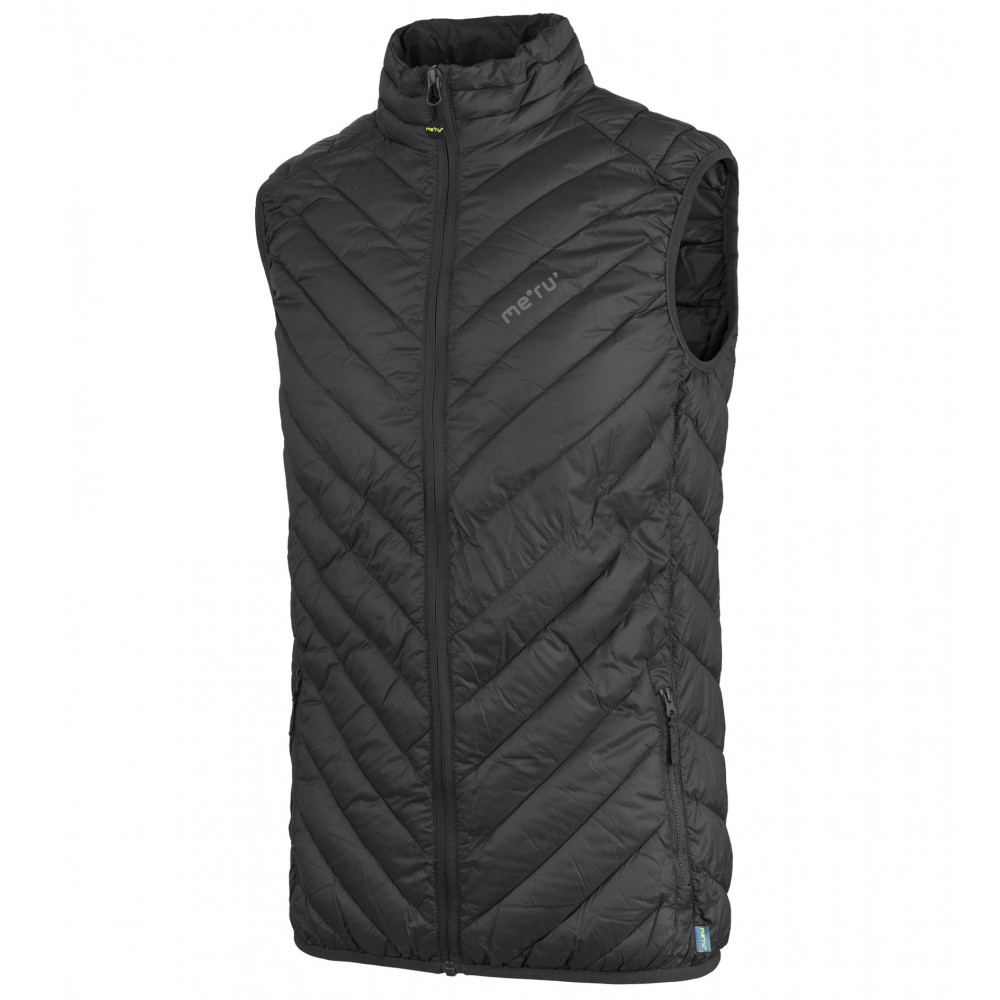 Meru Gilet White Rock Nero Uomo M