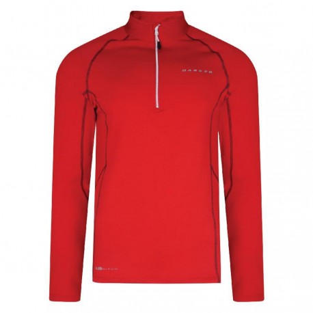 Dare2Be Felpa In Micropile Interfuse Core Rosso Uomo