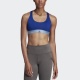 Adidas Reggiseno Sportivo All Me Blu Donna