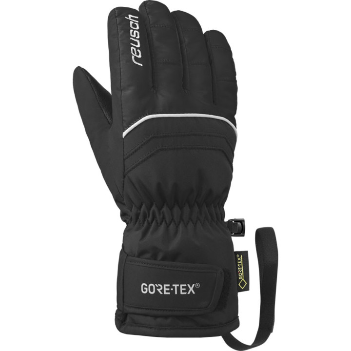Reusch Guanti Sci Tommy GORE-TEX Bianco Nero Bambino