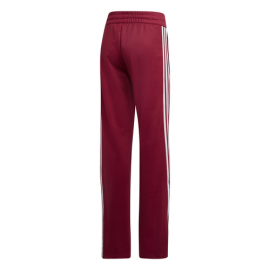 Adidas Pantalone Tuta 3 Stripes Bordeaux Donna