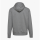 Diadora Felpa Con Cappuccio Logo Grigio Uomo