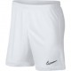 Nike Short Dry Academy Bianco Nero Uomo