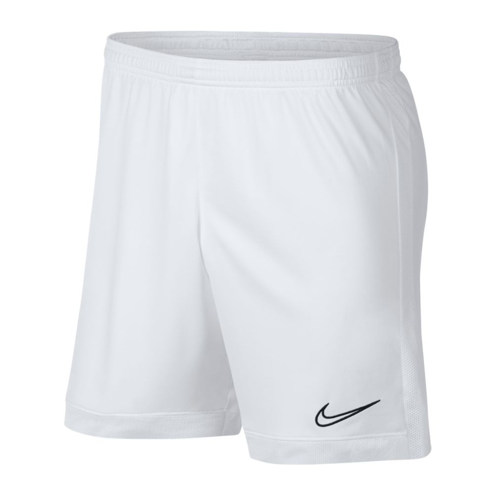 nike pantaloncini calcio dry academy aa bianco nero uomo l donna