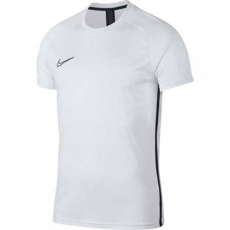 Nike T-shirt Manica Corta Dry Academy Bianco Nero Uomo