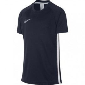 Nike T-Shirt Manica Corta Dry Academy Blu Bianco Bambino